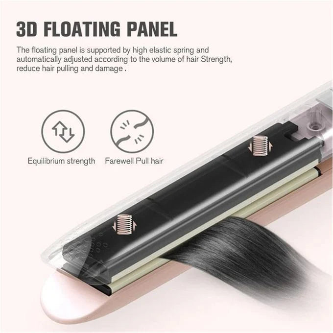 Mini hair straightener