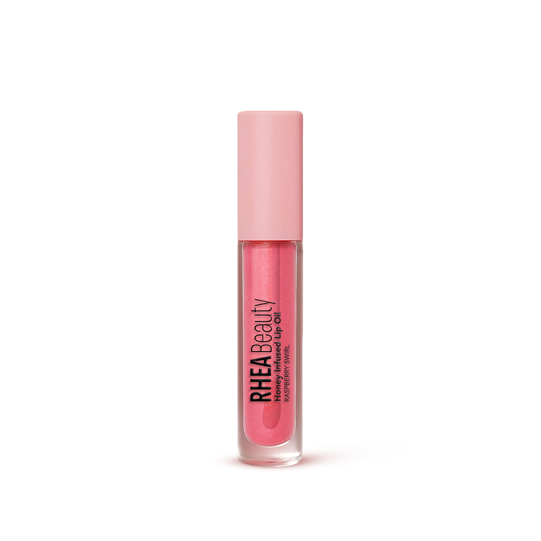 Lip oil rasperry swirl