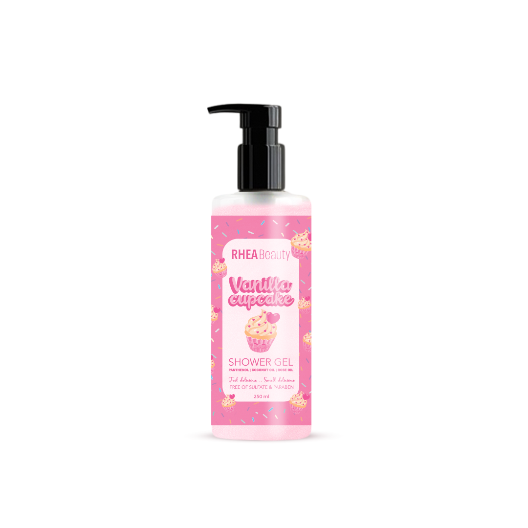 Vanilla cup cake shower gel