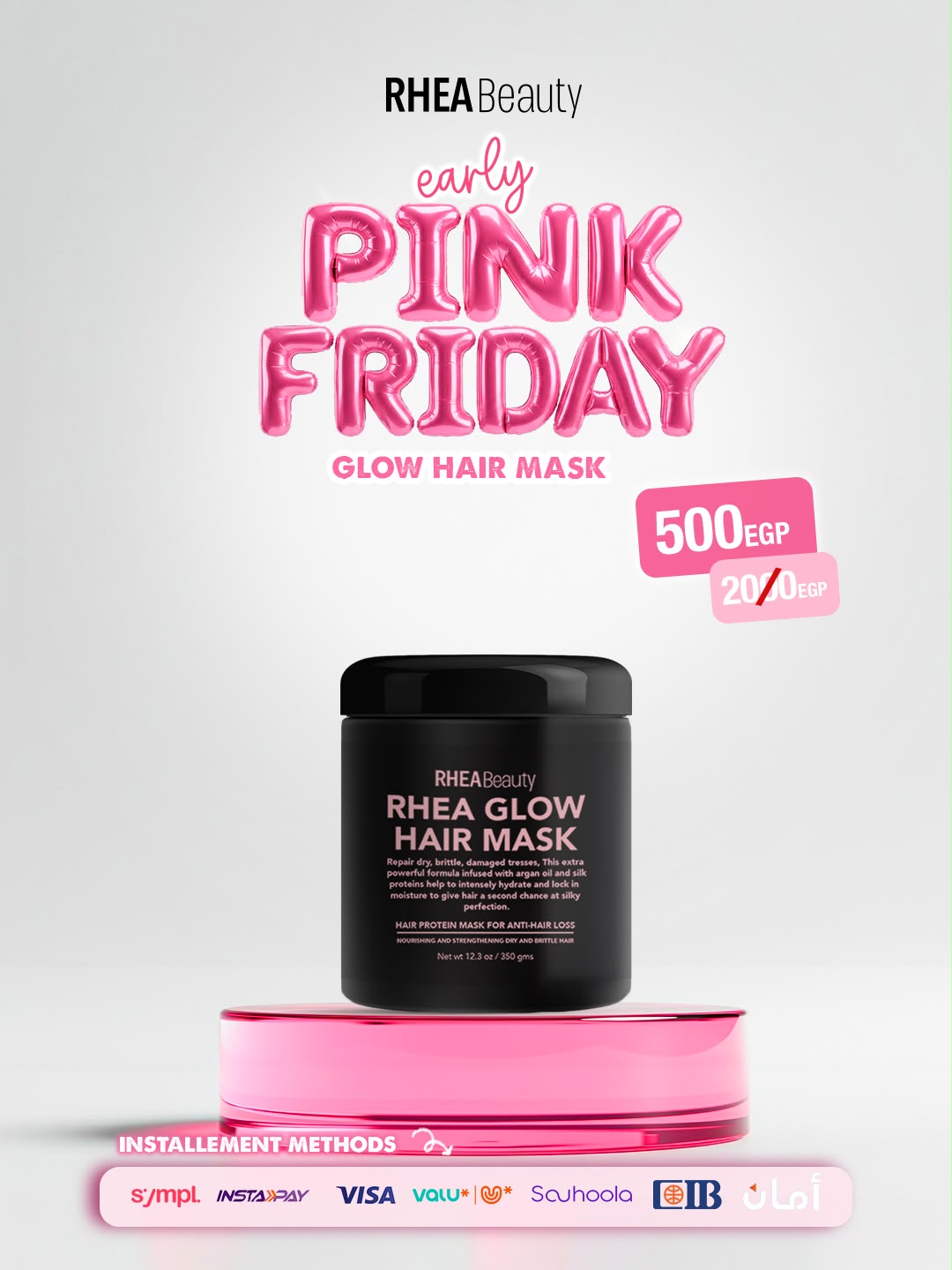 Repairing hair mask