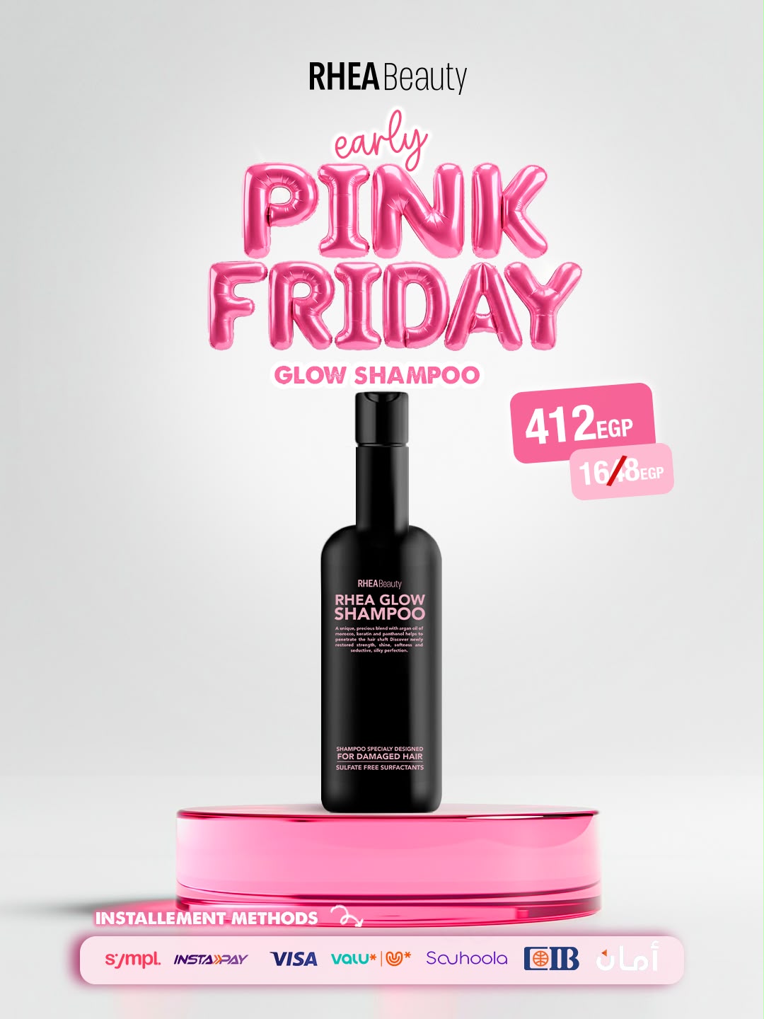 Rhea Beauty glow shampoo