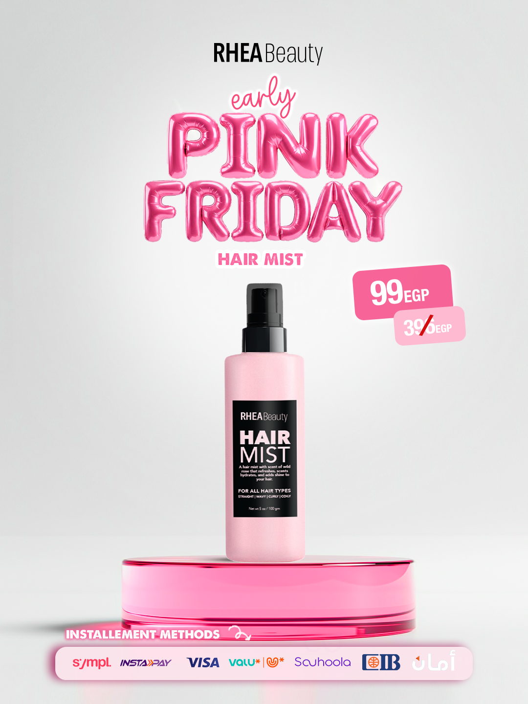 wild rose hair mist