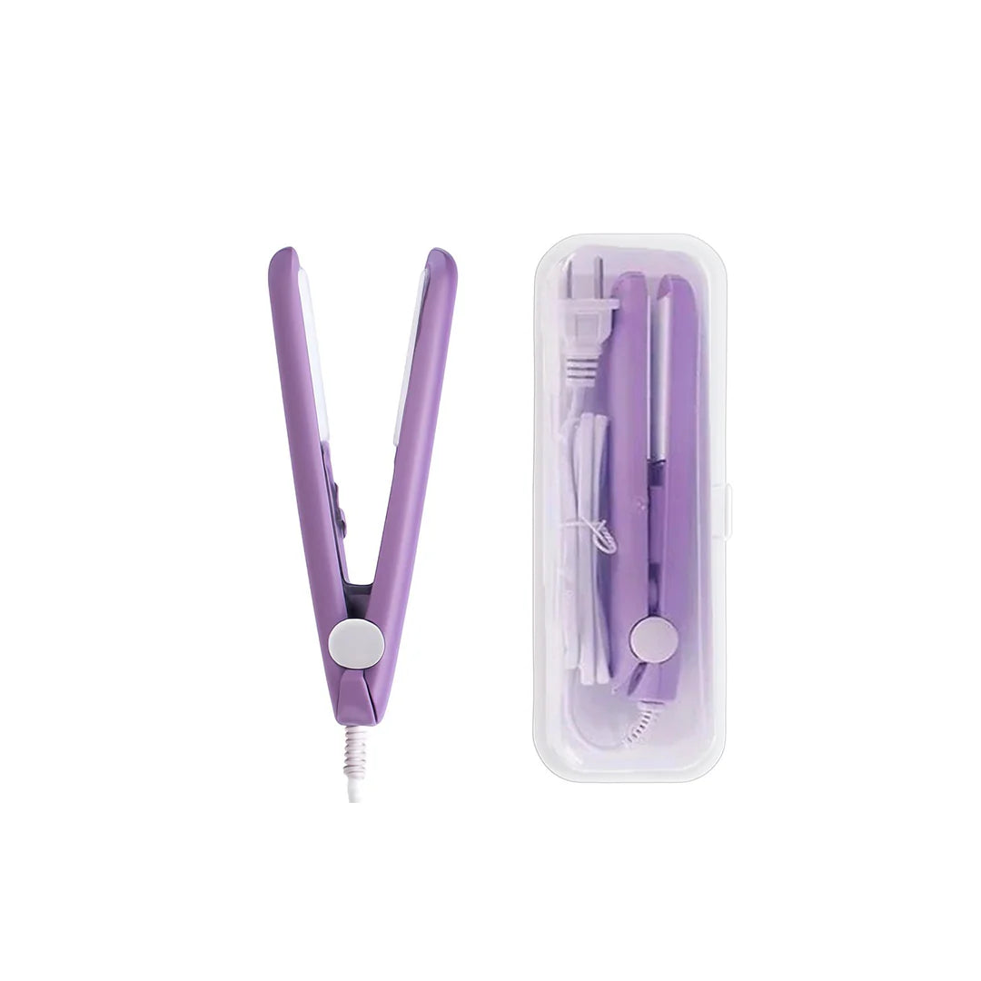 Mini hair straightener