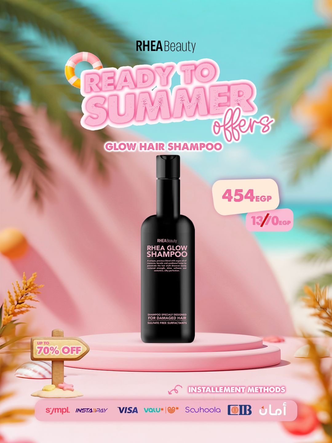Rhea Beauty glow shampoo