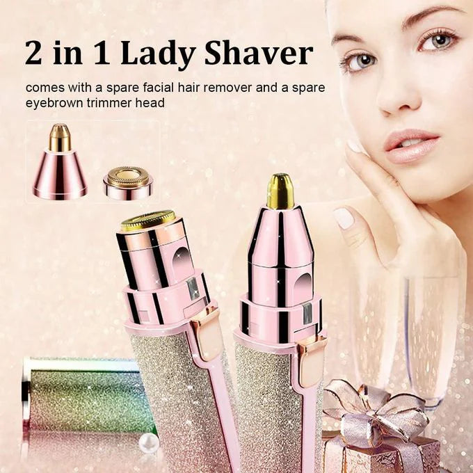 2 In 1 Facial Hair Removal Machine For Women