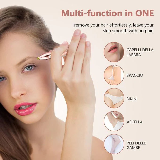2 In 1 Facial Hair Removal Machine For Women
