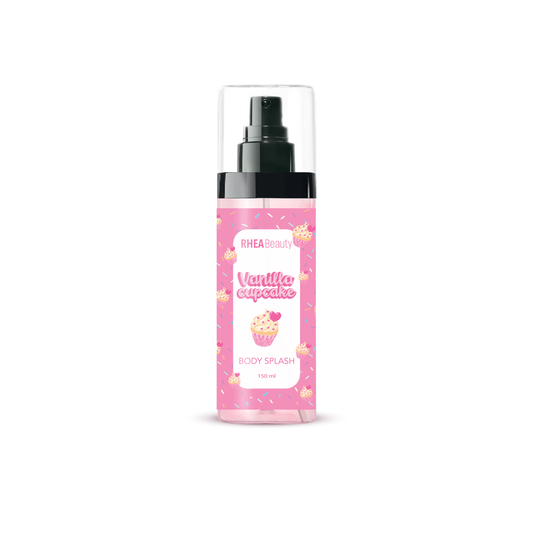 Vanilla cupcake body splash
