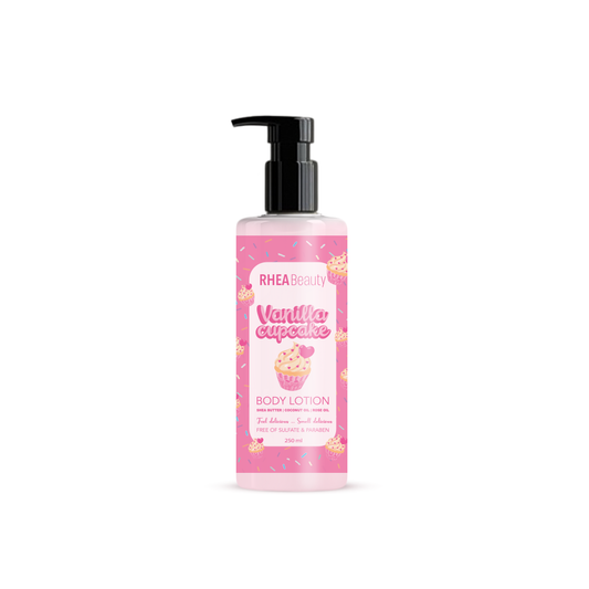 Vanilla cupcake body lotion
