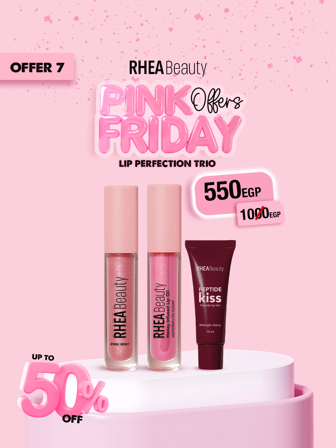 Lip perfection trio - lipgloss - lip oil - lip peptide