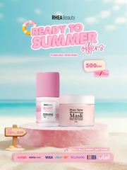 Flawless Skin Duo - whitening deodorant - whitening clay mask