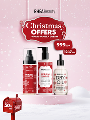 Warm vanilla dream - Dry oil warm vanilla 100 mls- warm vanilla body splash- warm vanilla body lotion