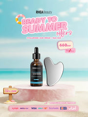 Hyaluronic acid and guasha offer