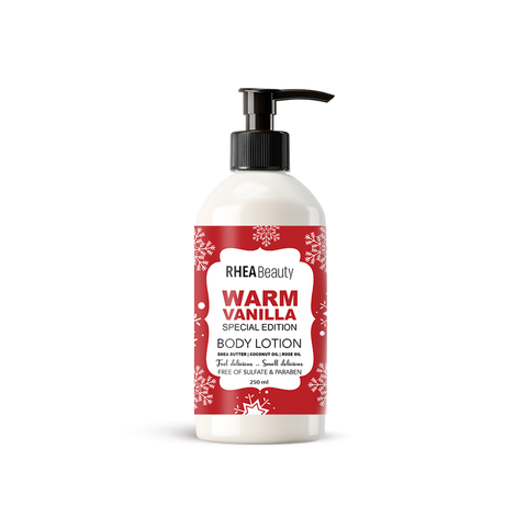 Winter warm vanilla body lotion