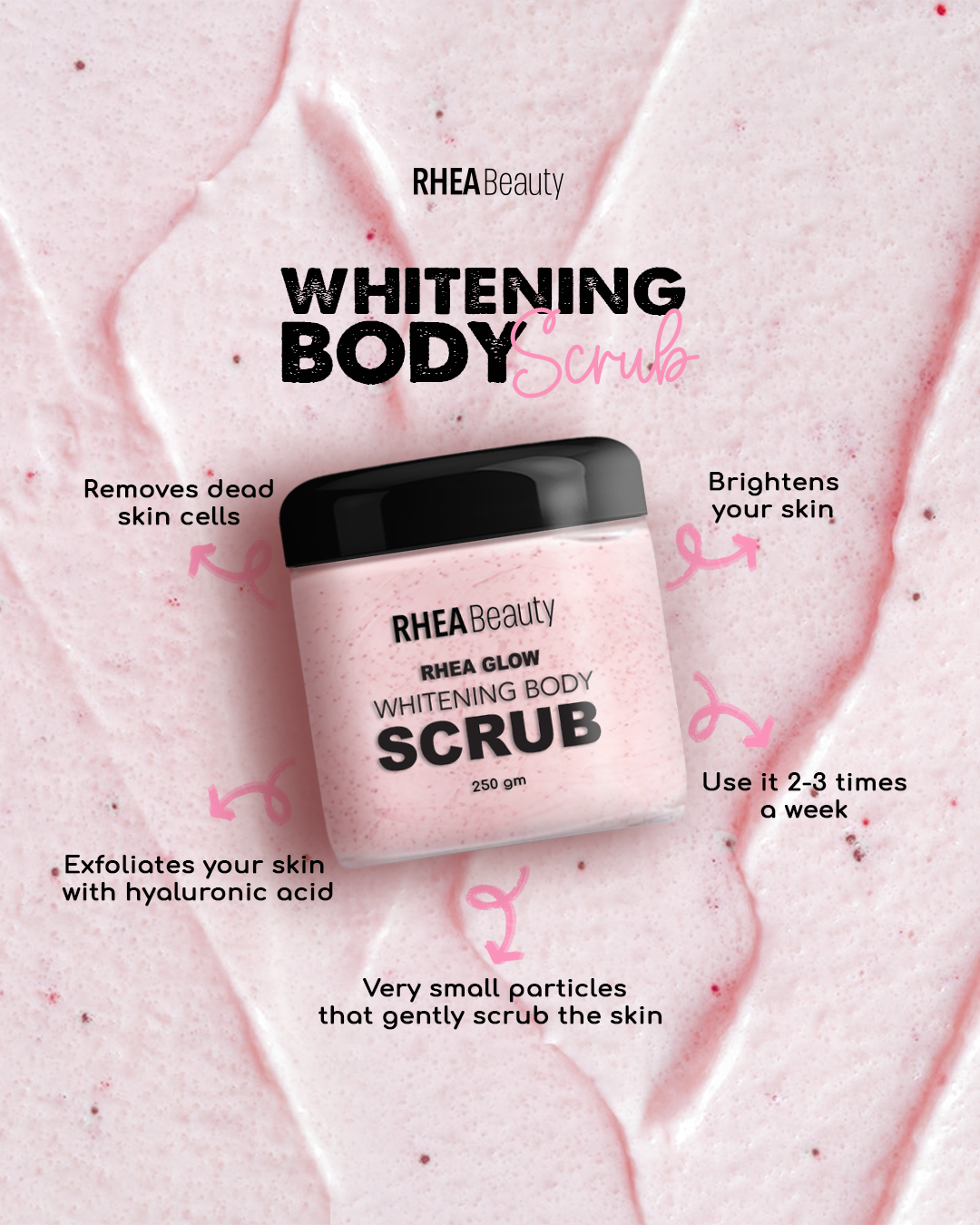 Body whitening Scrub