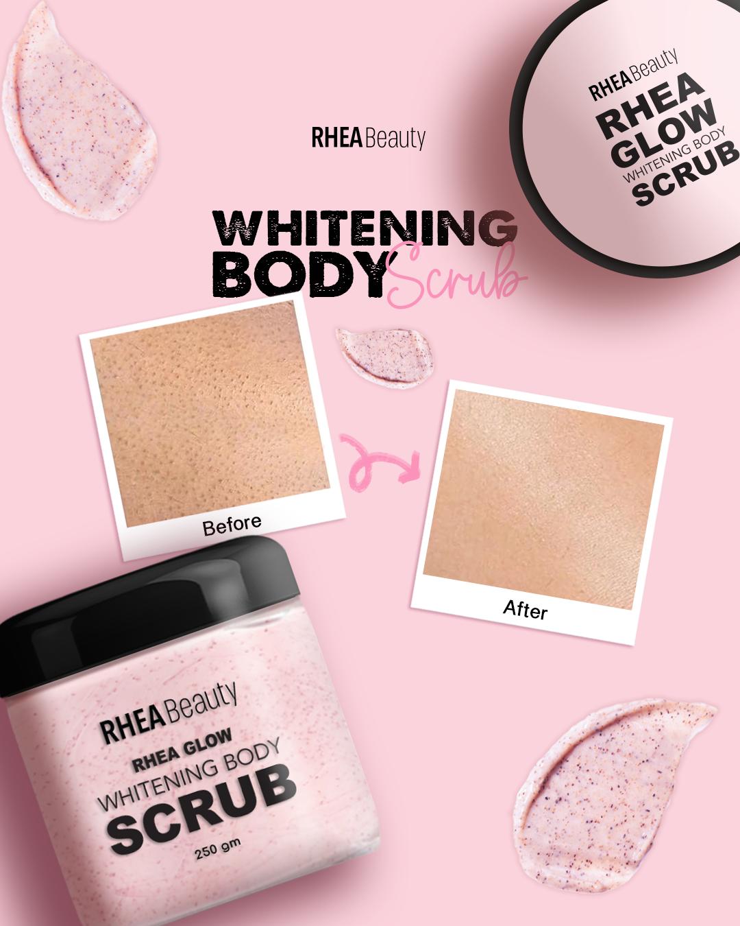 Body whitening Scrub