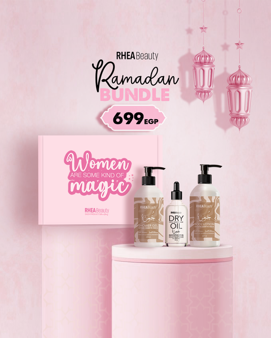Ramadan hydration bundle(dry oil khumra_body lotion khumra_shower gel khumra)