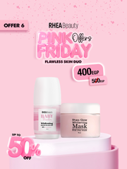 Flawless Skin Duo - whitening deodorant - whitening clay mask