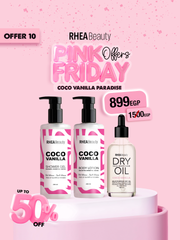 Coco vanilla paradise - coco vanilla body lotion- coco vanilla shower gel - cocovanilla dry oil 100