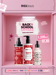 Warm vanilla dream - Dry oil warm vanilla 100 mls- warm vanilla body splash- warm vanilla body lotion