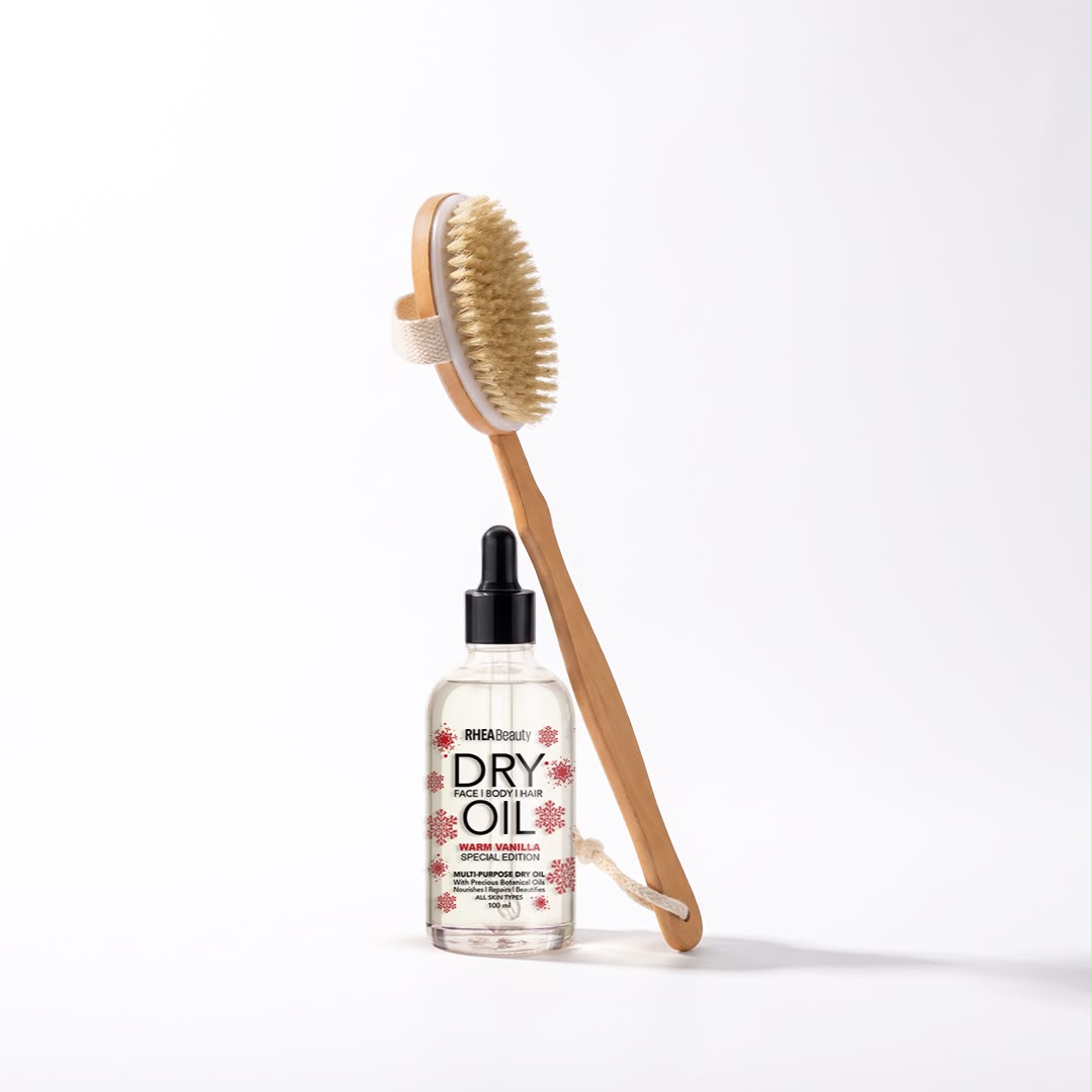 Dry oil 100ml & Brush Bundle