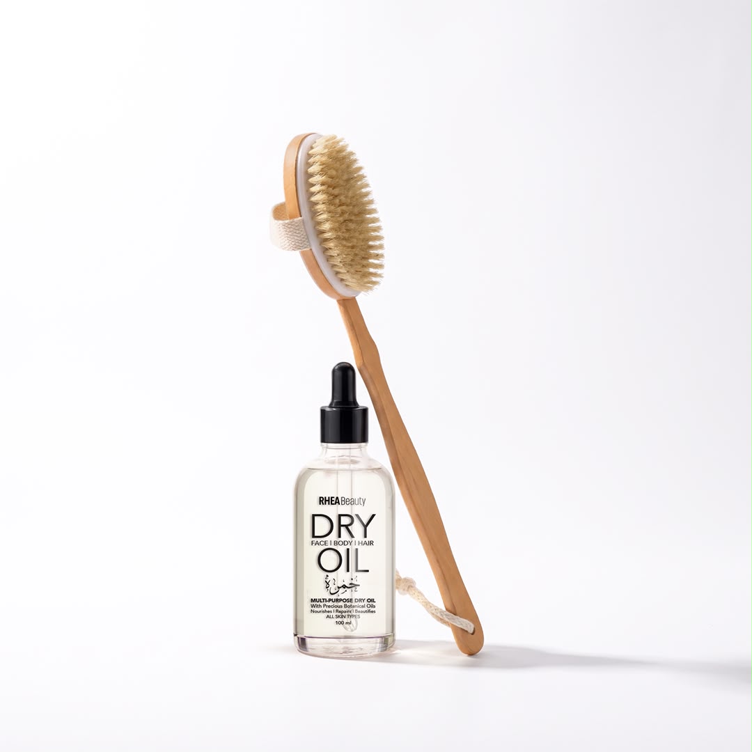 Dry oil 100ml & Brush Bundle