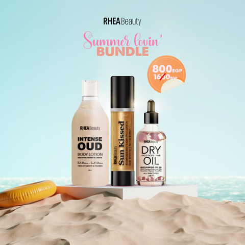 Summer Lovin Bundle (Oud Body Lotion + Gold Taning Lotion + Dry Oil Rose)