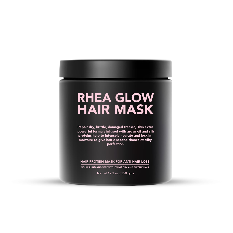 Rhea glow hair mask
